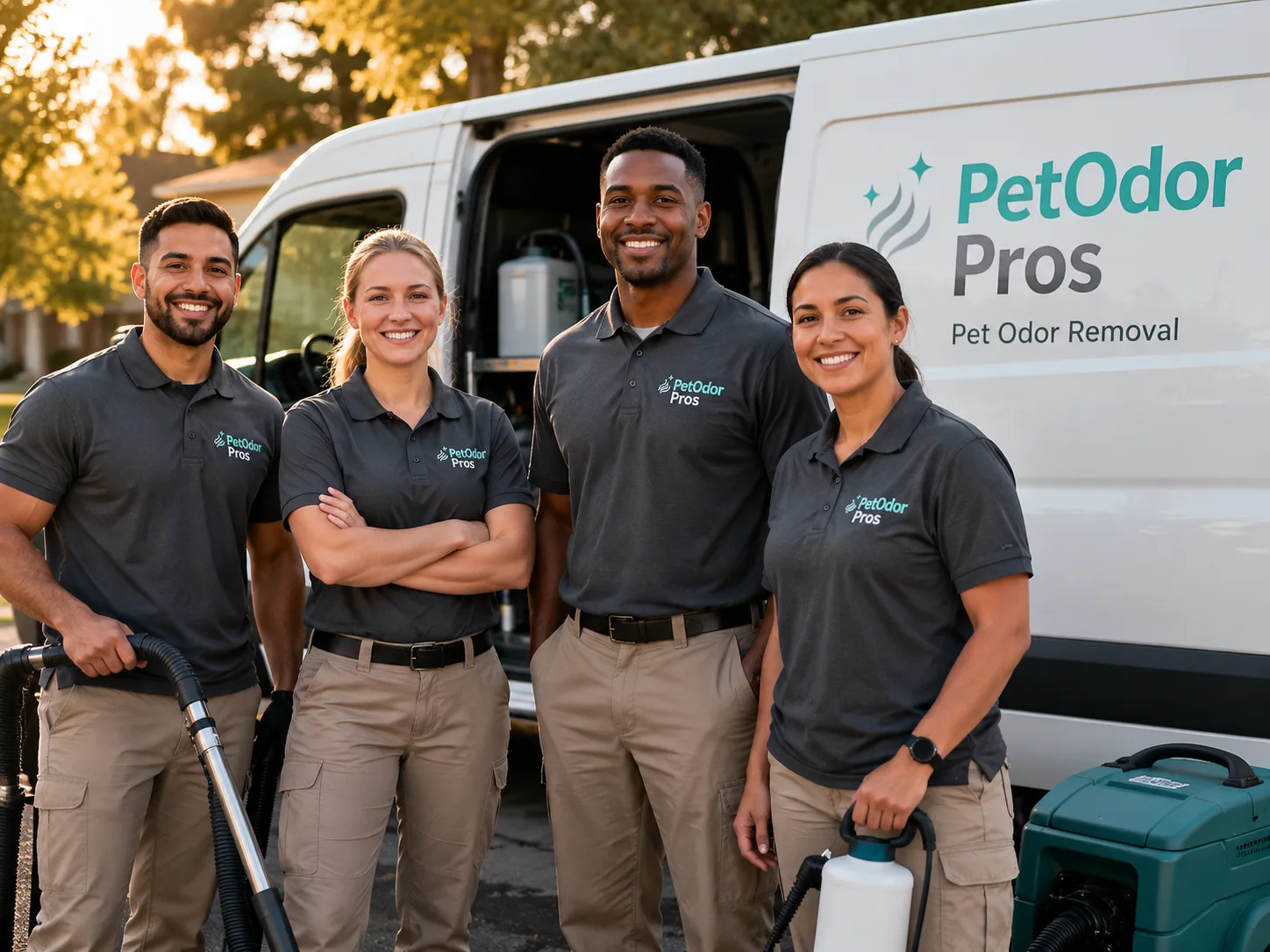 Pet Odor Removal team serving Stevens, PA